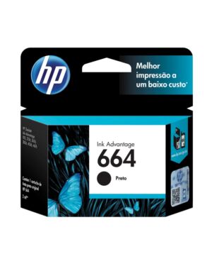 CARTUCHO DE TINTA HP F6V29AB (664) PRETO