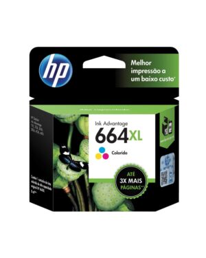 CARTUCHO DE TINTA HP F6V30AB (664XL) TRICOLOR