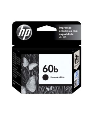 CARTUCHO DE TINTA HP CC636WB (60B) PRETO