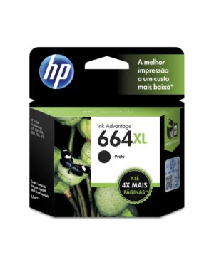 CARTUCHO DE TINTA HP F6V31AB (664XL) PRETO