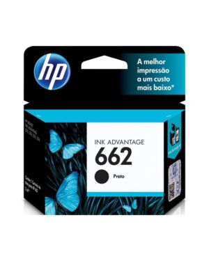 CARTUCHO DE TINTA HP CZ103AB (662) PRETO