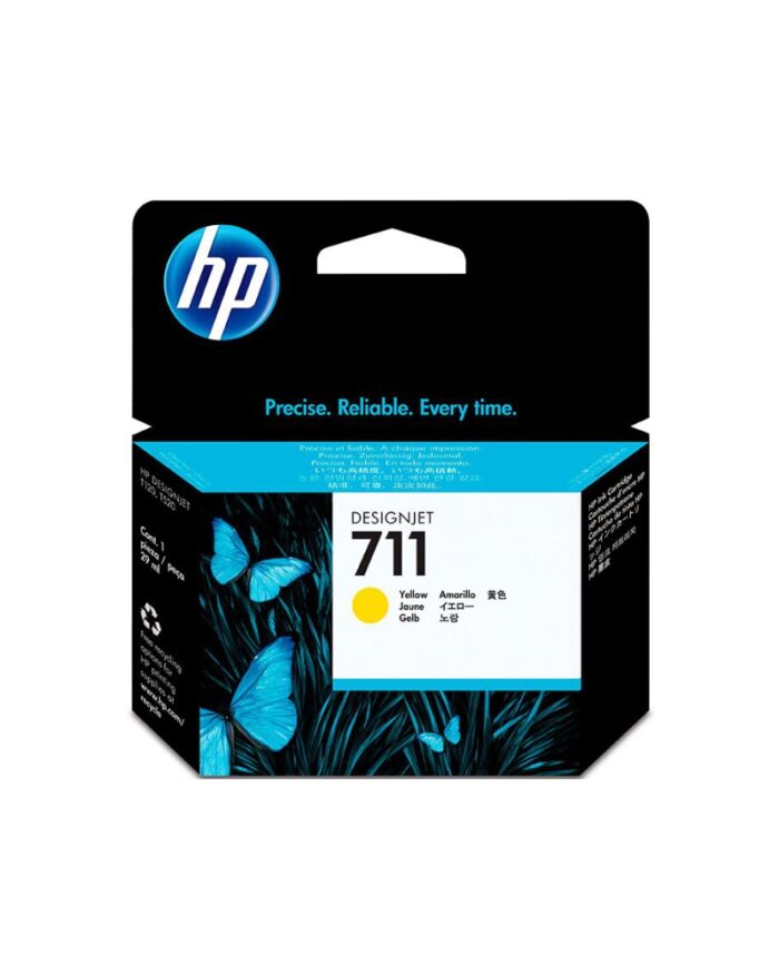 CARTUCHO DE TINTA HP CZ132AB (711) AMARELO